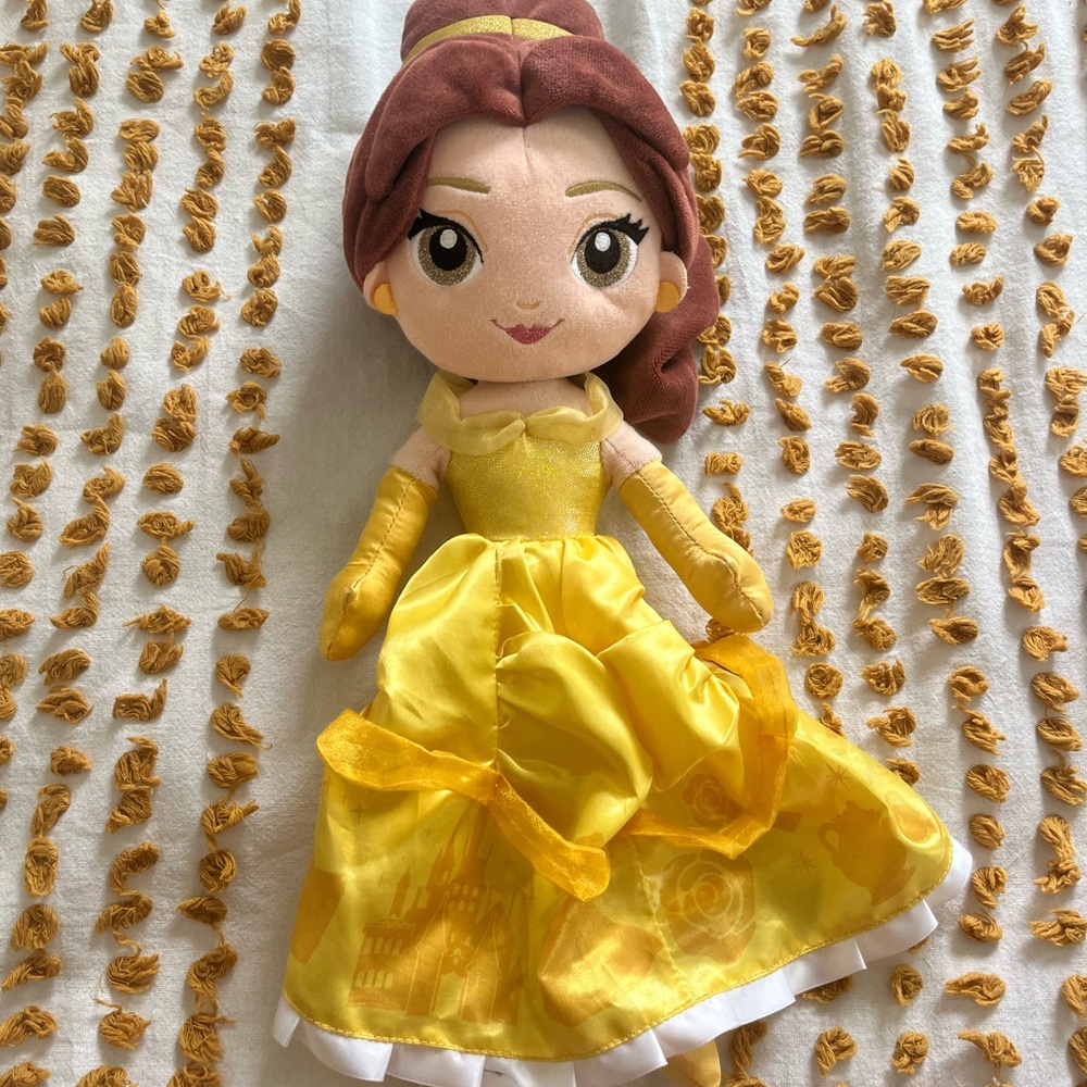 Disney Belle Plush Doll - Like new!